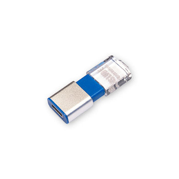 USB-Stick OTG F91 Alu USB 2.0 Flash Disk   8 GB Schwarz