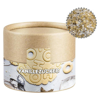 Vanillezucker, ca. 55g, Biologisch abbaubare Eco Pappdose Mini