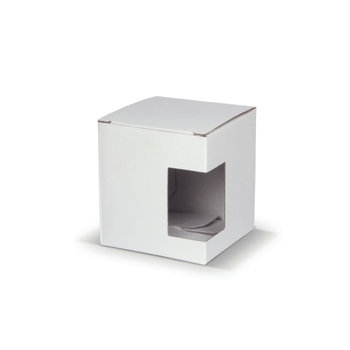 Verpackung Tassen mit Fenster