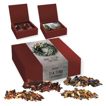 Verschiedene Weihnachts Teesorten, , ca. 120g, Geschenk-Set Premium mit 2 Dual-Dosen