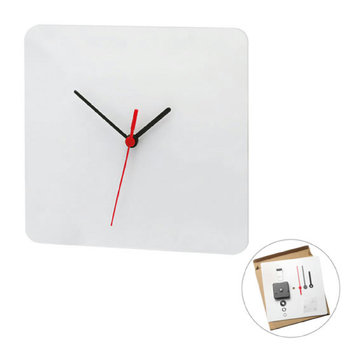 Wanduhr, quadratisch