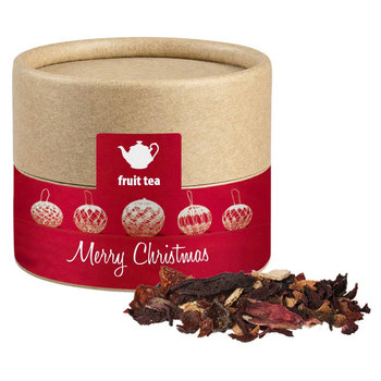 Weihnachts Früchtetee, ca. 25g, Biologisch abbaubare Eco Pappdose Mini