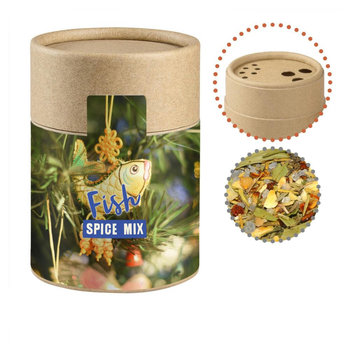 Weihnachts Gewürzmischung Fisch, ca. 40g, Biologisch abbaubarer Eco Pappstreuer Midi