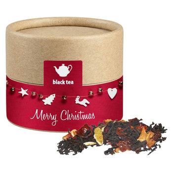 Weihnachts Schwarztee, ca. 25g, Biologisch abbaubare Eco Pappdose Mini