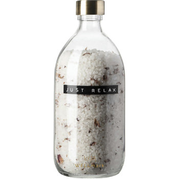 Wellmark Just Relax Badesalz mit Rosenduft, 500 ml