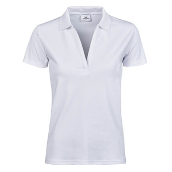 Women´s Luxury Stretch V-Neck Polo