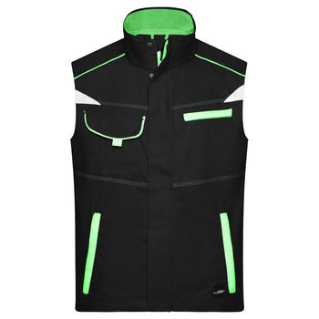Workwear Vest - COLOR --Funktionelle Weste im sportlichen Look mit hochwertigen Details