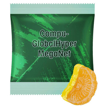 Zitrone und Orangen Bonbons, ca. 15g, Midi-Tüte