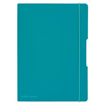 herlitz my.book flex DIN A4 PP Kunststoff 2 x 40 Caribbean Turquoise
