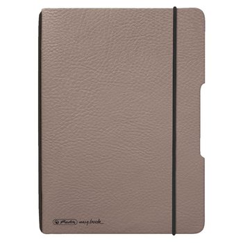 herlitz my.book flex DIN A6 Lederoptik Taupe