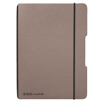 herlitz my.book flex DIN A6 Lederoptik Taupe