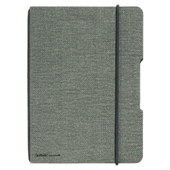 herlitz my.book flex DIN A6 Leinenoptik Grau