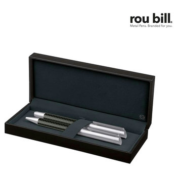 roubill Carbon  Line Set (Drehkugelschreiber+ Rollerball)