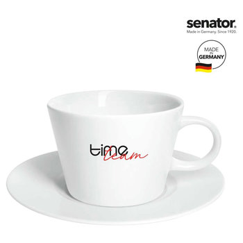 senator® Fancy Cafe Set Pozellantasse mit Untertasse